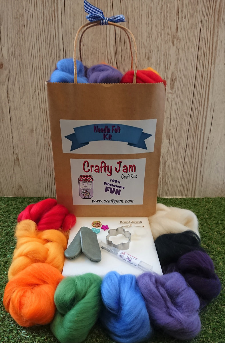 Felting Wool - Moss Mix – Crafty Jam