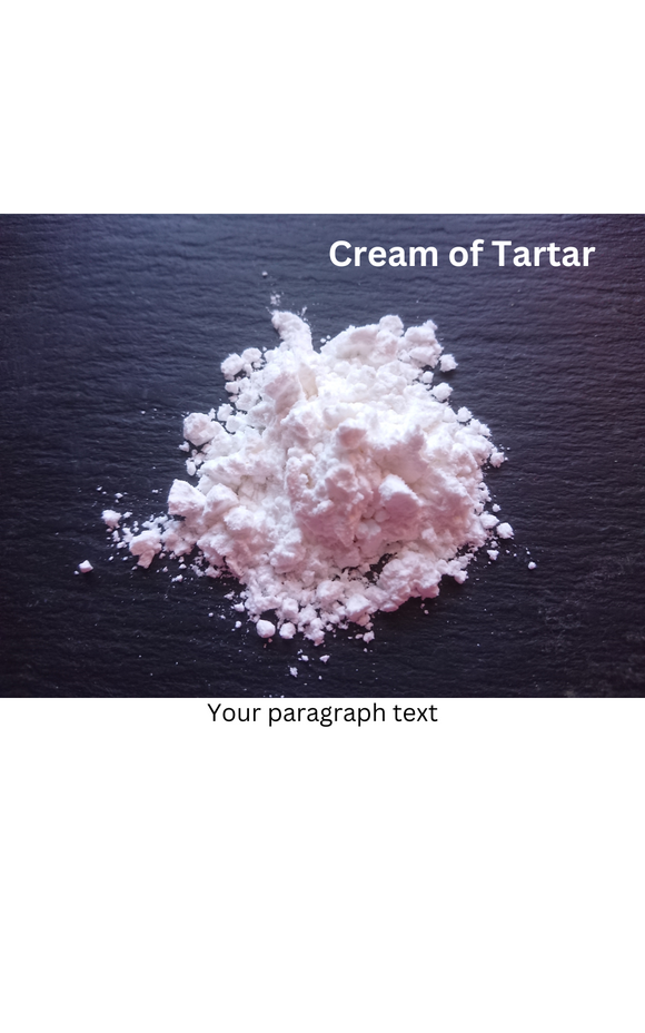 Cream of Tartar Natural Dye Colour Modifier, Alum/ Mordant Assist.